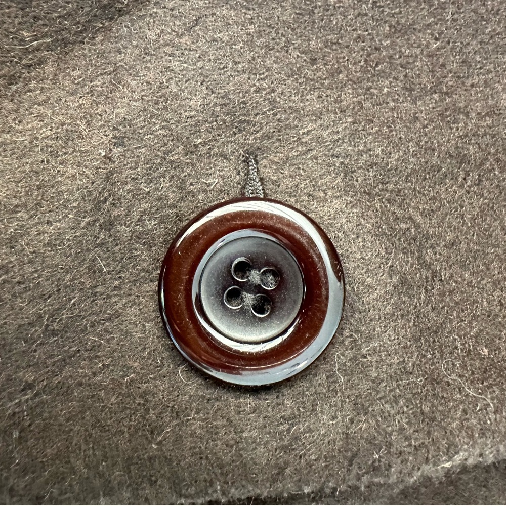 Shawl collar wool jacket SZ MED - Picture 10 of 12